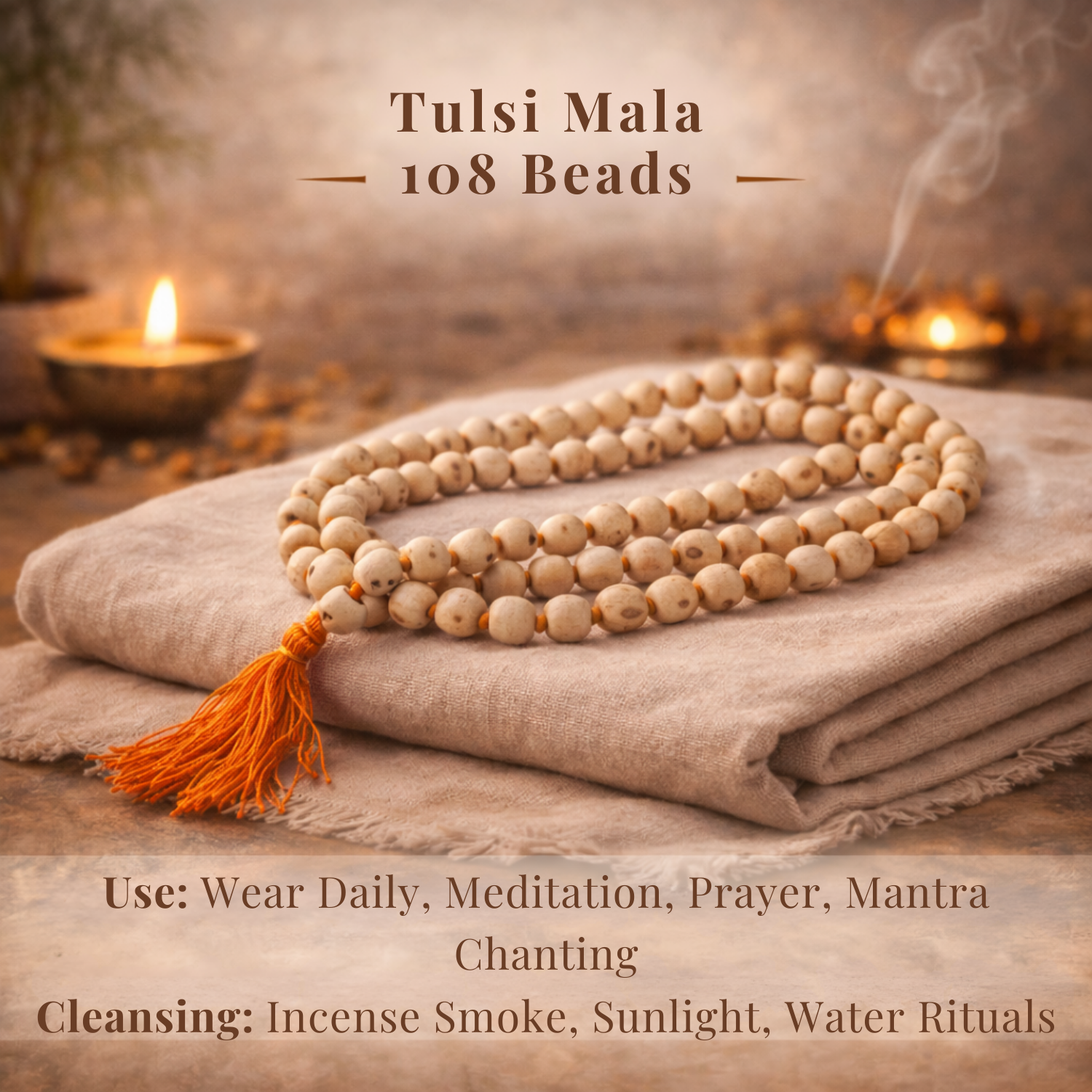 Tulsi Mala 108 Beads