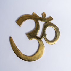 Om Made In Brass 6 Inches