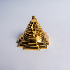 Brass Shree Yantra 4 Inches