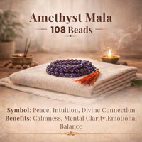Amethyst Mala 108 Beads