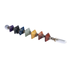 Seven Chakra Pyramid Crystals