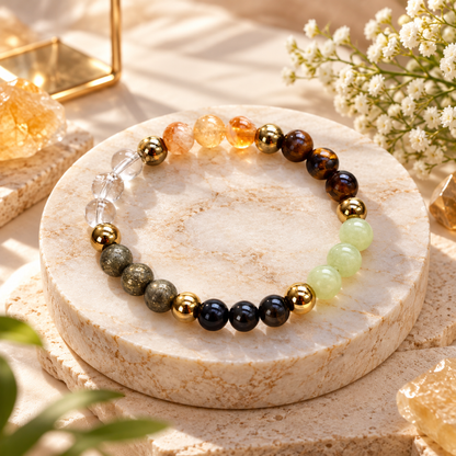 Dhanyog Bracelet | Crystal Bracelet for Wealth, Prosperity, Success & Positive Energy