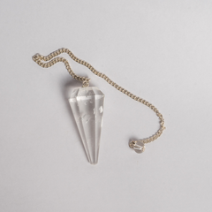 Clear Quartz Pendulum