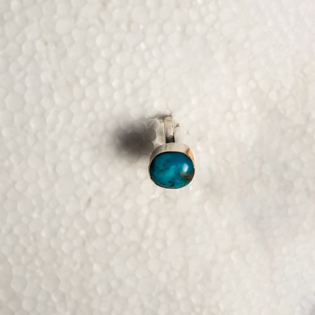 Irani Feroza Ring in German Silver