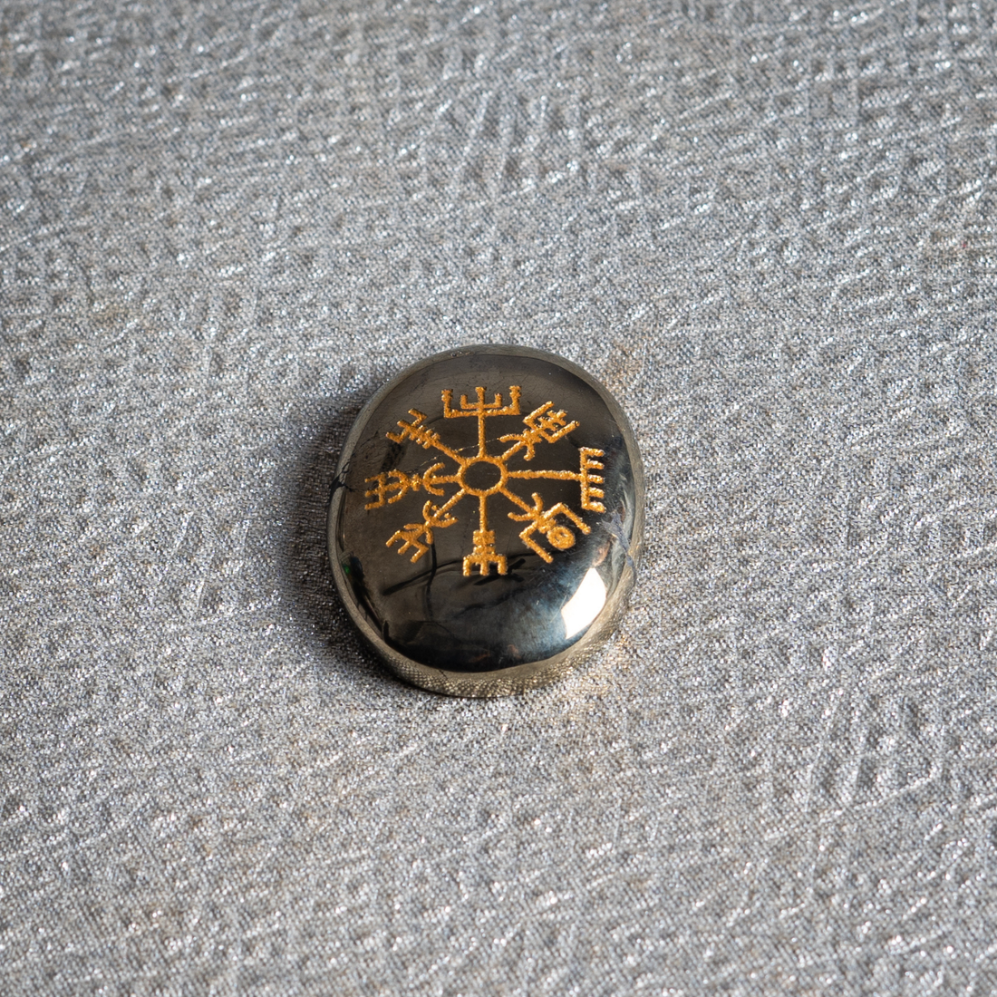 Runes Symbol on Pyrite