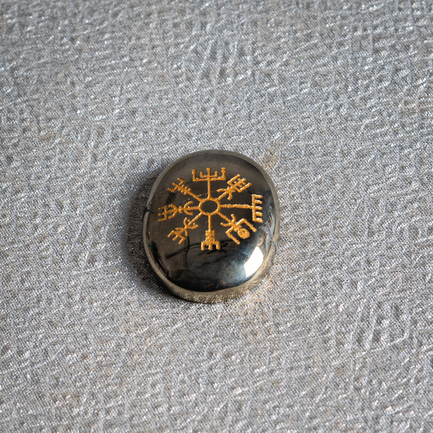 Runes Symbol on Pyrite