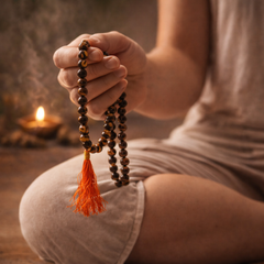 Tiger Eye Mala 108 Beads