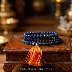 Lapis Lazuli Mala 108 Beads