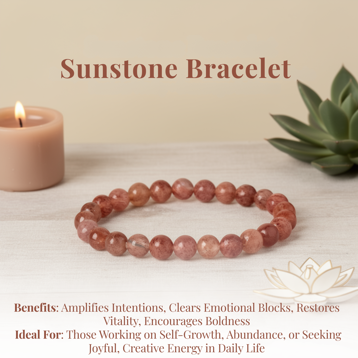 Sunstone Bracelet