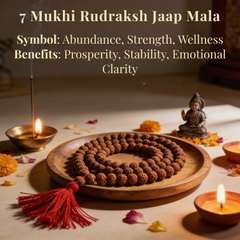 7 Mukhi Rudraksh Jaap Mala