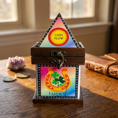 All-in-One Pyramid Box (Big) | Pyramid Wish Box Made of Fibre