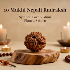 10 Mukhi Nepali Rudraksh