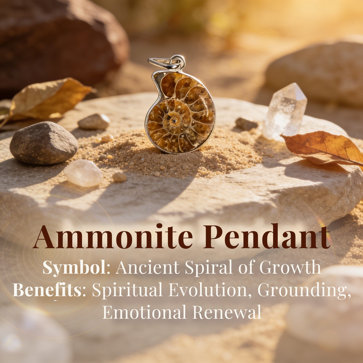 Ammonite Pendant