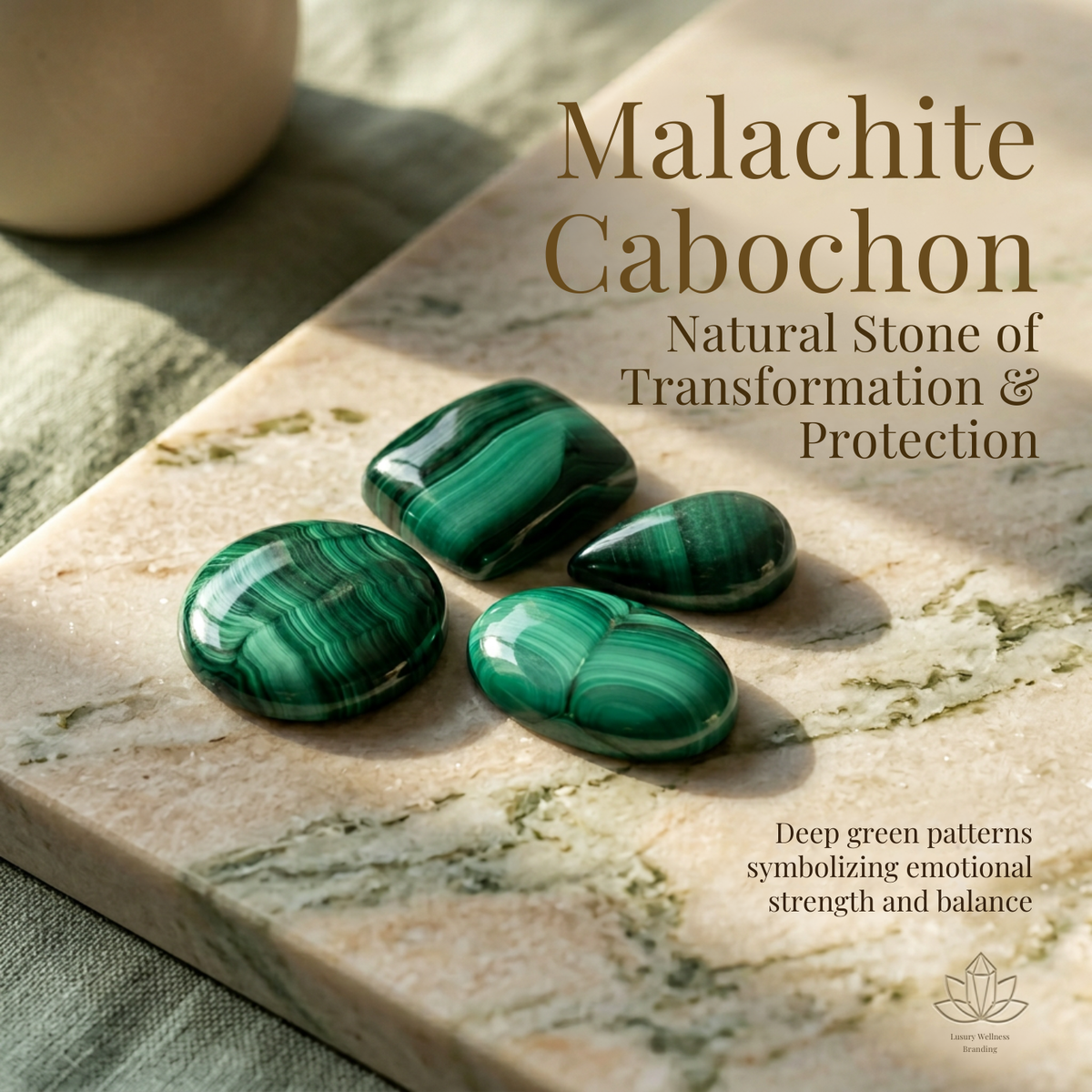 Malachite Cabochon
