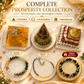 Citrine, Dhan Laxmi & Dhanyog Pyramid Combo with Dhanyog Bracelet & Anklet | FREE Triple Protection Bracelet