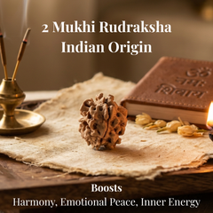 2 Mukhi Indian Origin Rudraksh