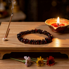 Natural Amber Chips Bracelet