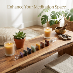 Seven Chakra Alignment Pyramid Stick