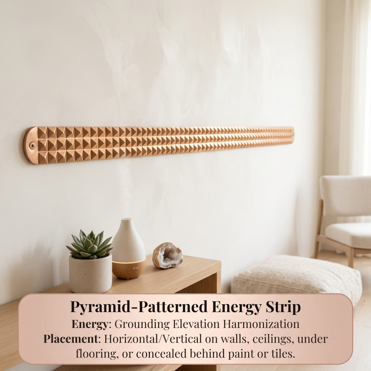 Copper & Brass 108 Pyramid Strip