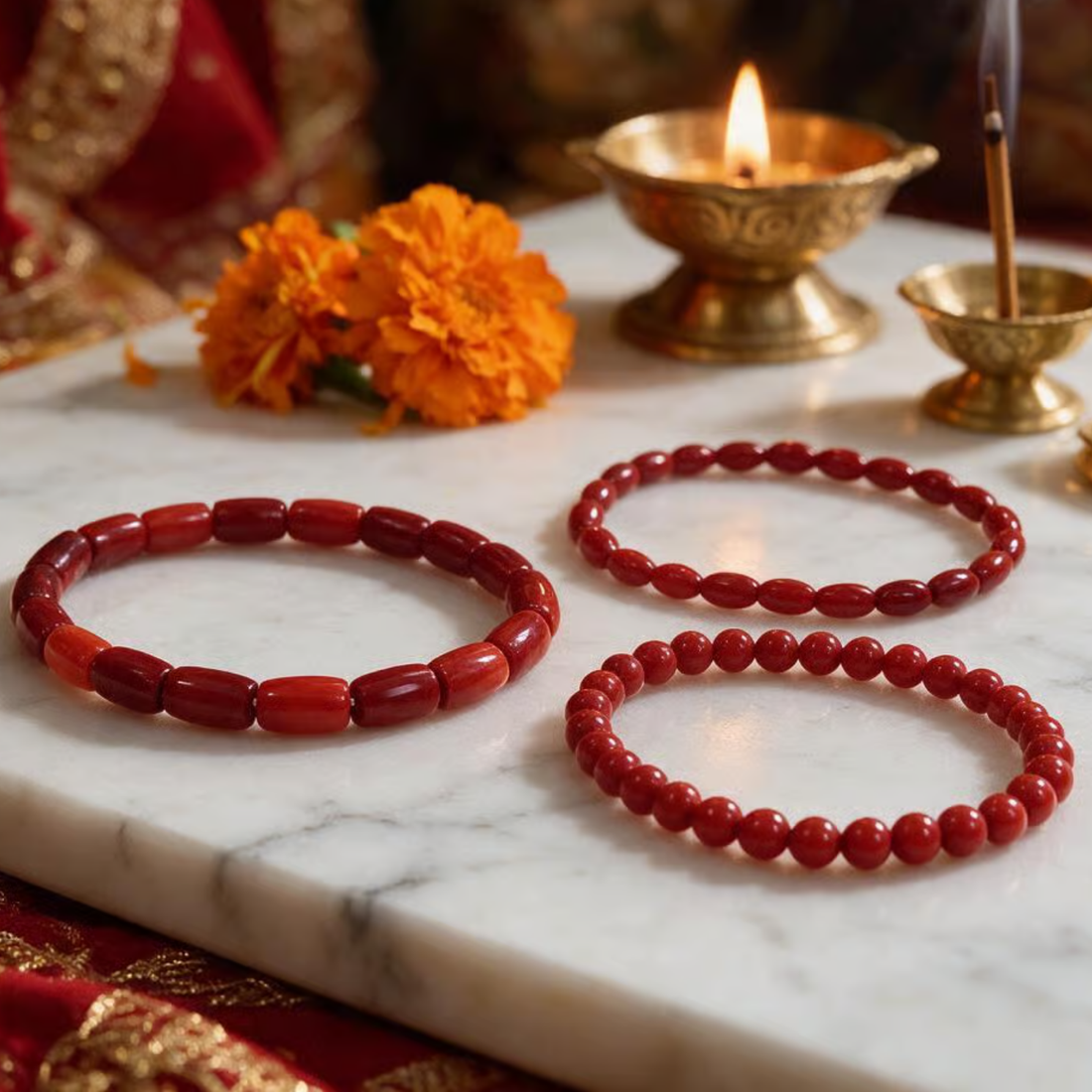 Moonga Bracelet | Original Red Coral Bracelet