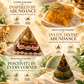 Citrine, Dhan Laxmi & Dhanyog Pyramid Combo with Dhanyog Bracelet & Anklet | FREE Triple Protection Bracelet