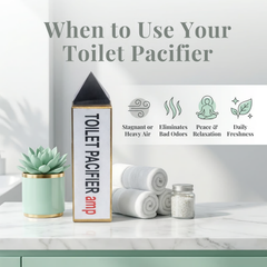 Toilet Pacifier Set of 2
