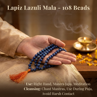 Lapis Lazuli Mala 108 Beads