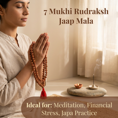 7 Mukhi Rudraksh Jaap Mala