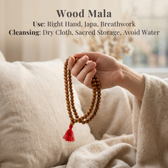 Wood Mala (Sheesham)