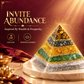 Pyrite Bracelet & Dhanyog Pyramid Combo | Wealth, Prosperity & Positive Energy | FREE Triple Protection Bracelet