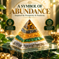 Dhanyog Pyramid & Dhanyog Bracelet Combo | Wealth, Prosperity & Positive Energy | FREE Triple Protection Bracelet