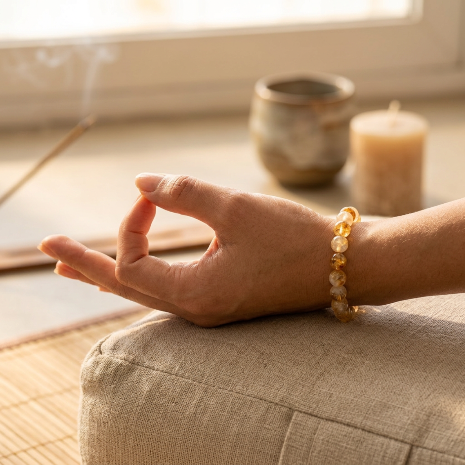Natural Citrine Bracelet