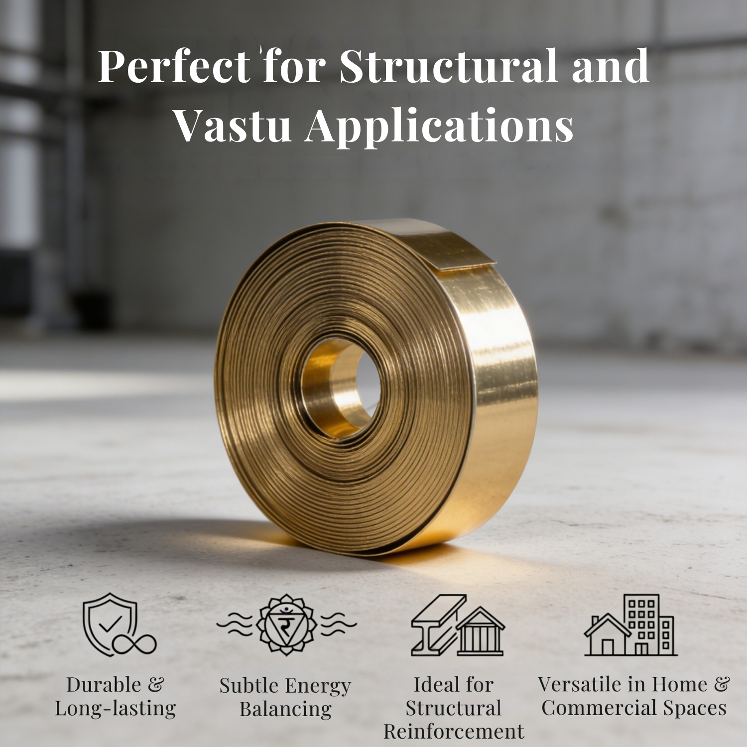 Brass Strip for Vastu correction