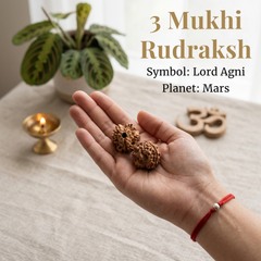 3 Mukhi Rudraksh