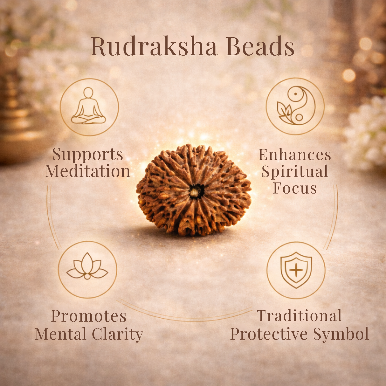 13 Mukhi Nepali Rudraksh