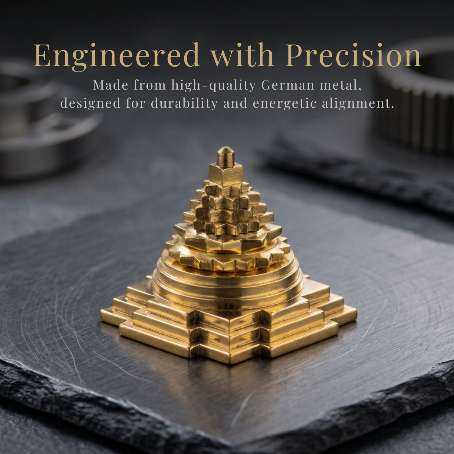 Brass Shree Yantra 3 Inches