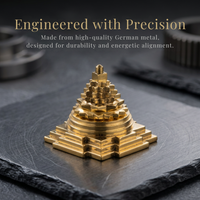 Brass Shree Yantra 3 Inches