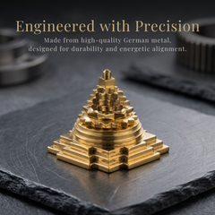Brass Shree Yantra 3 Inches