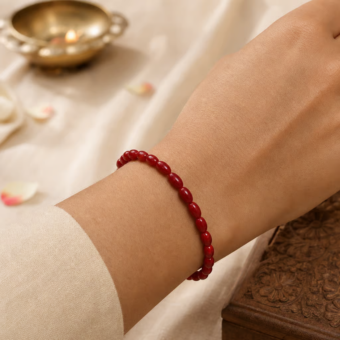 Moonga Bracelet | Original Red Coral Bracelet