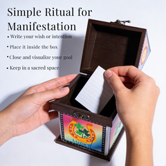 All-in-One Pyramid Box (Big) | Pyramid Wish Box Made of Fibre