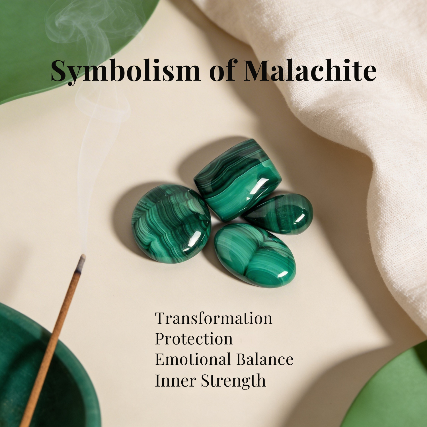 Malachite Cabochon