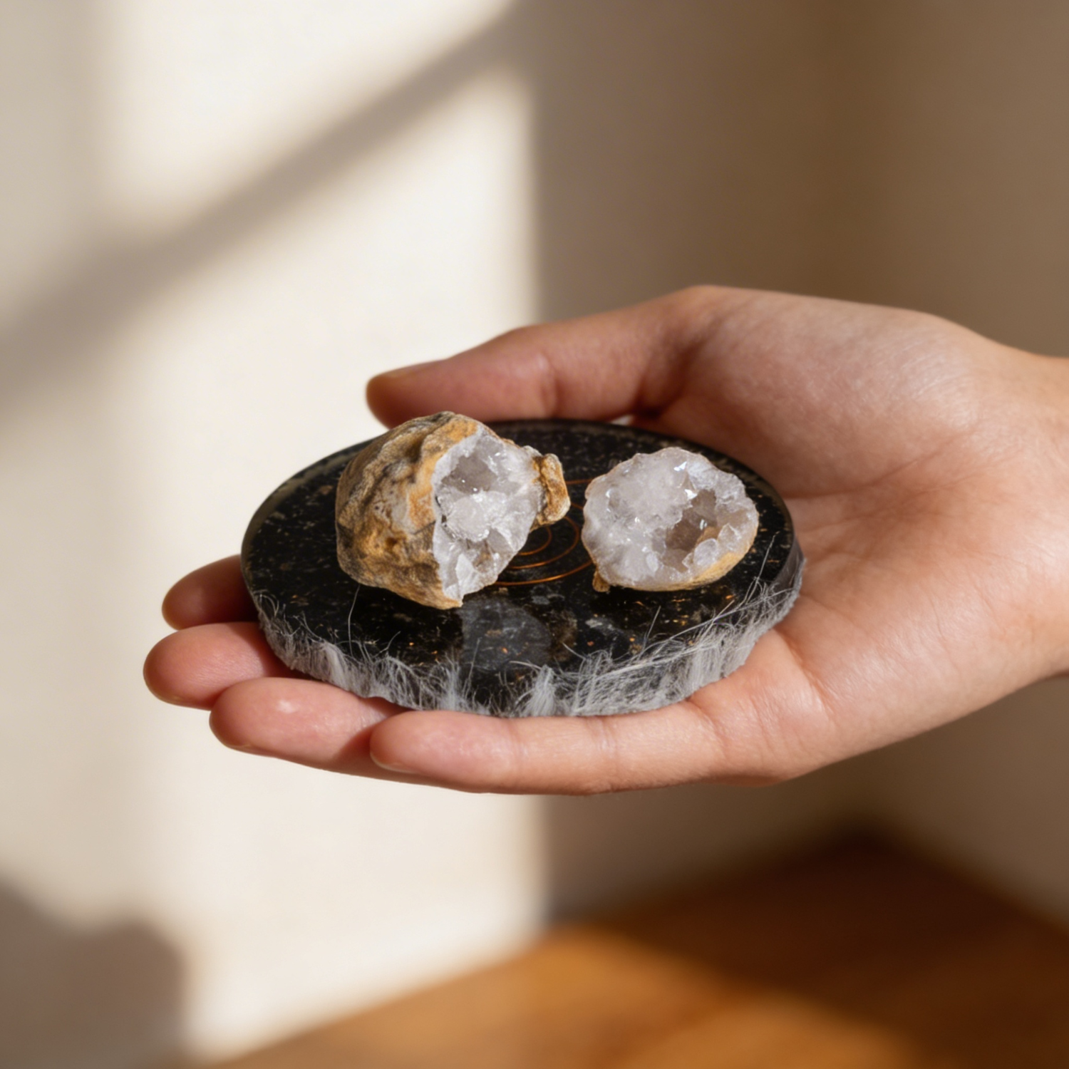 Clear Quartz Mini Wish Geodes