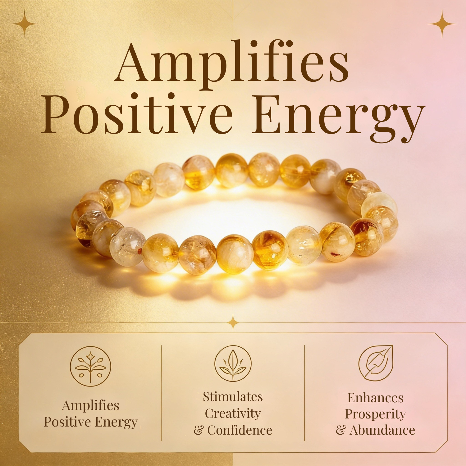 Natural Citrine Bracelet