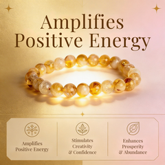 Natural Citrine Bracelet