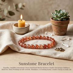 Strawberry Quartz Bracelet