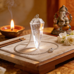 Clear Quartz Pendulum