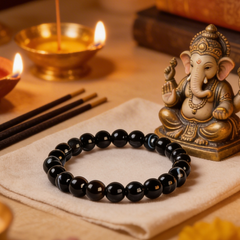 Black Hakik Bracelet