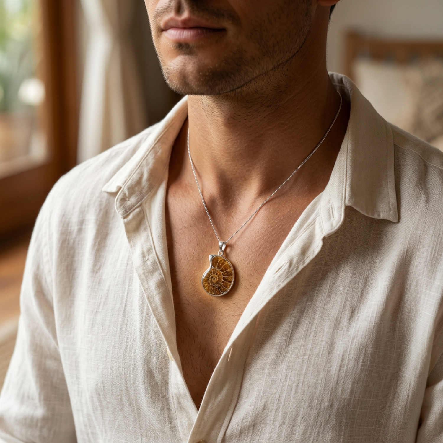 Ammonite Pendant