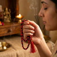 Red Gunja Mala