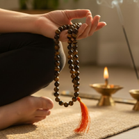 Tiger Eye Mala 108 Beads